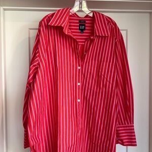 GAP Organic Cotton Poplin Big Shirt